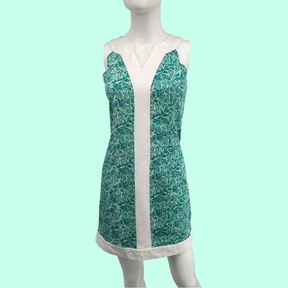 Lauren James Shift Style Mod Floral Dress - Picture 2 of 9